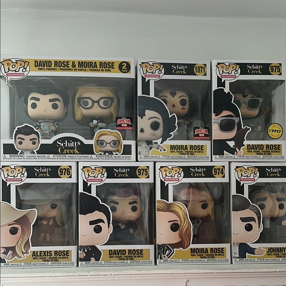 Schitts Creek Funko Pops